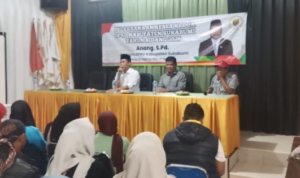 Anggota DPRD Kabupaten Sukabumi, Anang Janur Aspirasi Jalan dan Pendidikan Warga Mangunjaya