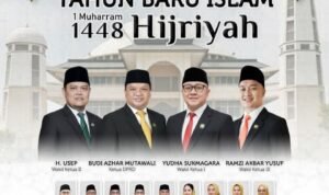 DPRD Kabupaten Sukabumi Sampaikan Pesan Tahun Baru Islam 1 Muharram 1448 H