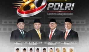 Ketua DPRD Kabupaten Sukabumi Ucapkan Selamat Hari Bhayangkara ke-80