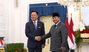 Prabowo dan PM Thailand Komitmen Tingkatkan Perdagangan hingga USD 20 Miliar pada 2030