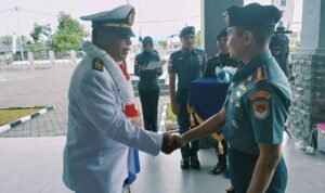 Danlanal Bintan Gelar Upacara Purna Tugas Prajurit TNI AL Penuh Haru